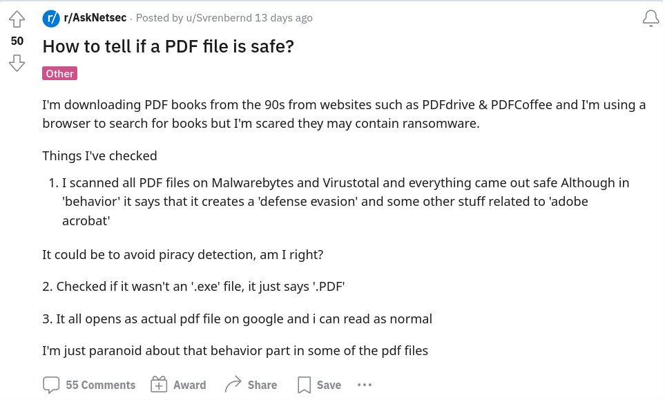 Whispering PDF's